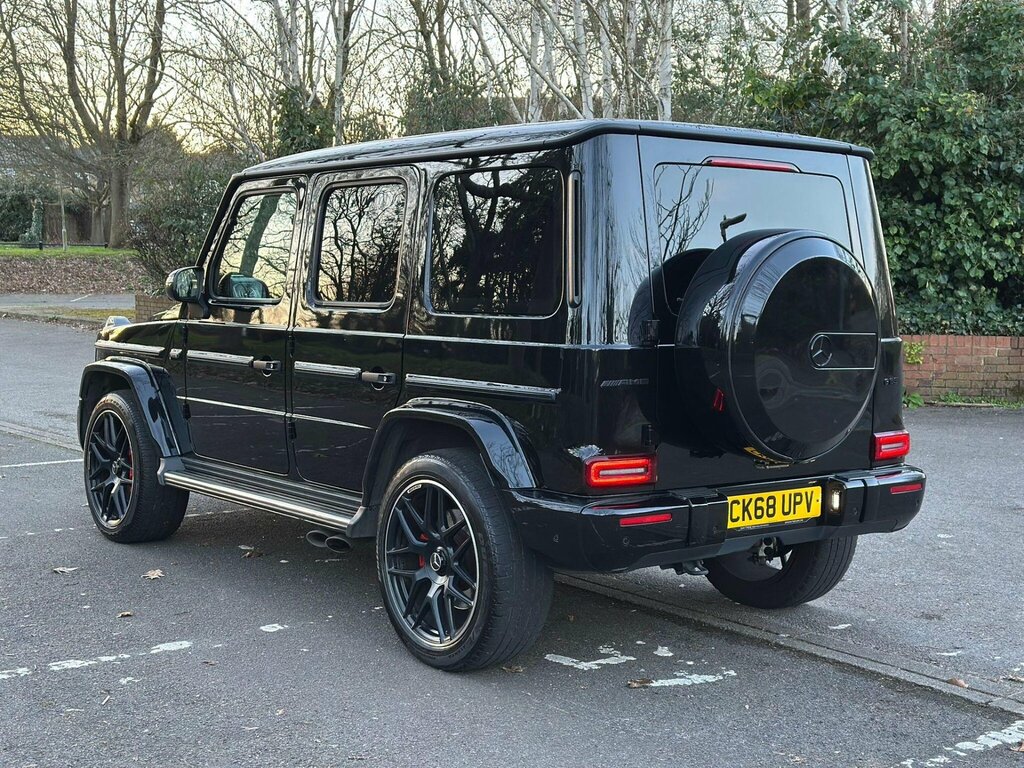 Mercedes-Benz G Class 4.0 G63 V8 Biturbo Amg Spds9gt 4Matic Euro 6 Ss CK68UPV Black #6