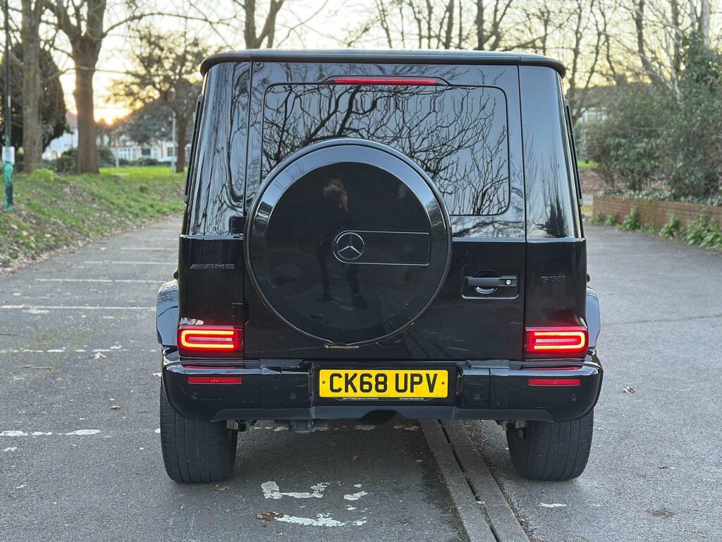 Mercedes-Benz G Class 4.0 G63 V8 Biturbo Amg Spds9gt 4Matic Euro 6 Ss CK68UPV Black #5