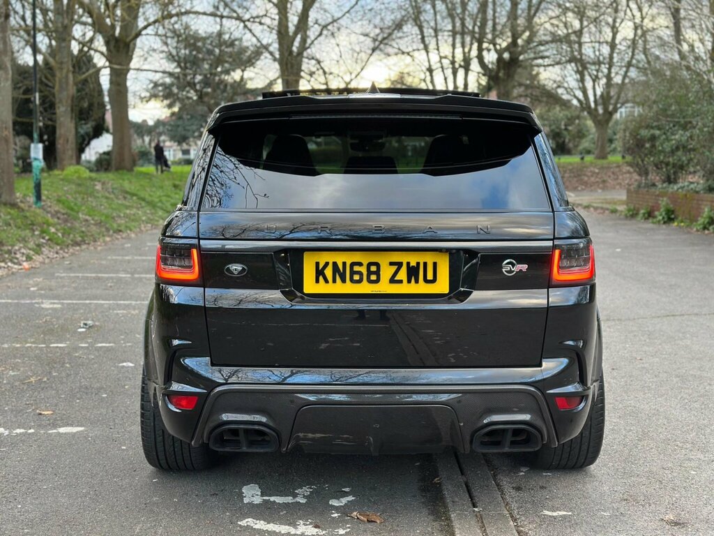 Land Rover Range Rover Sport 5.0 P575 V8 Svr 4Wd Euro 6 Ss KN68ZWU Black #4