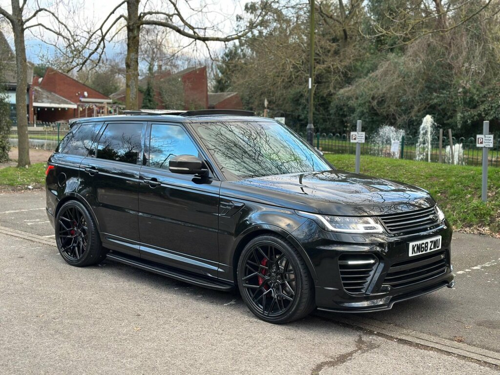 Land Rover Range Rover Sport 5.0 P575 V8 Svr 4Wd Euro 6 Ss Black