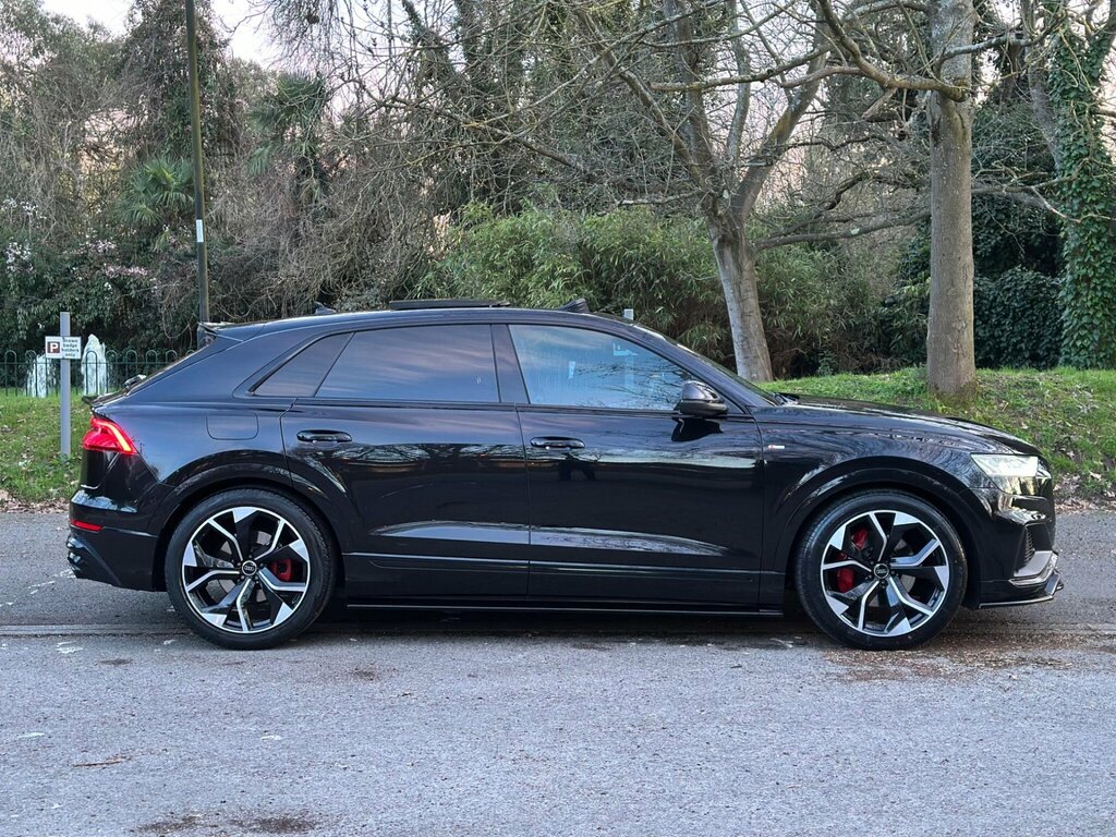 Audi Q8 3.0 Tdi V6 50 S Line Tiptronic Quattro Euro 6 Ss VT19GVU Black #2