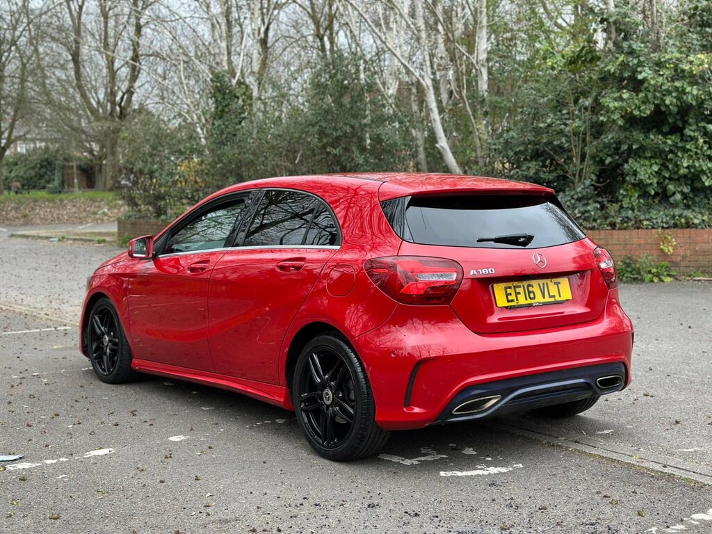 Mercedes-Benz A Class 1.6 A180 Amg Line Premium Euro 6 Ss Red #6