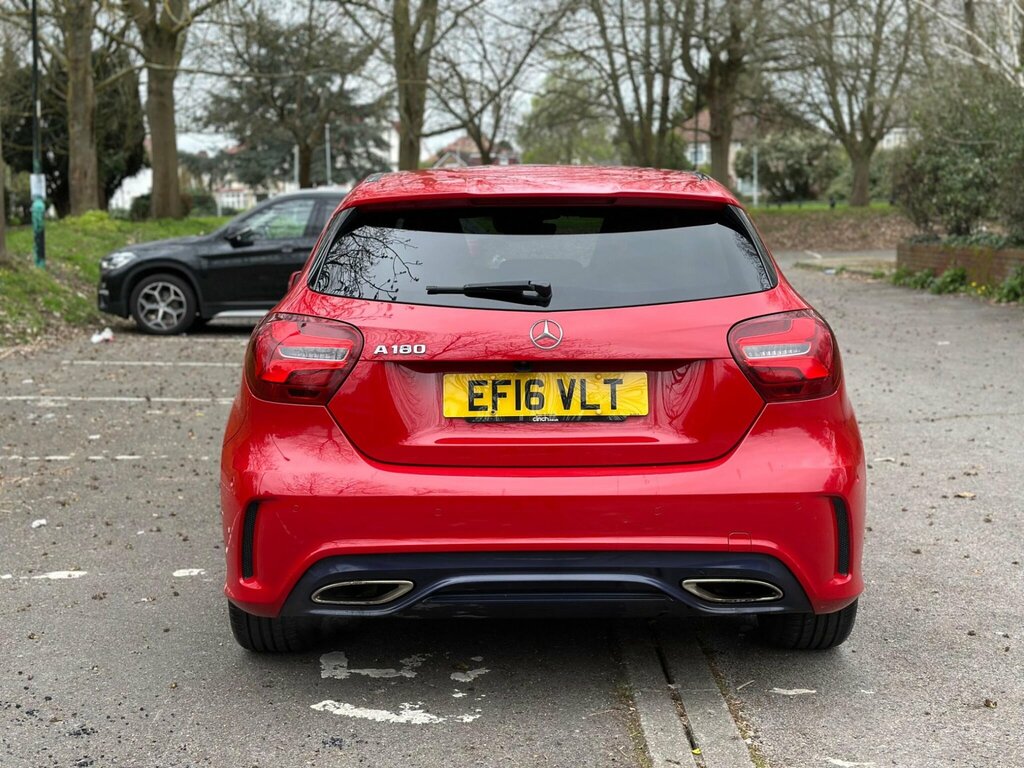 Mercedes-Benz A Class 1.6 A180 Amg Line Premium Euro 6 Ss Red #5