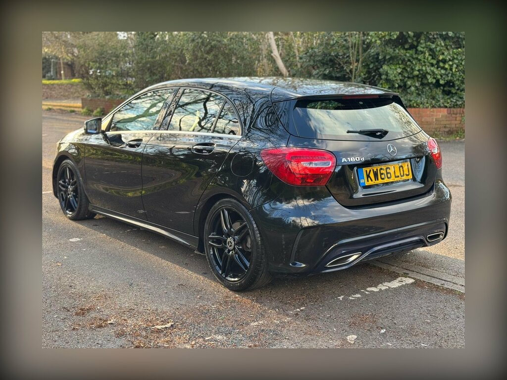 Mercedes-Benz A Class 1.5 A180d Amg Line Euro 6 Ss KW66LOJ Black #5