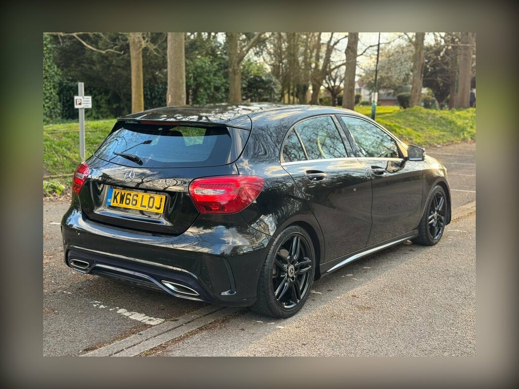 Mercedes-Benz A Class 1.5 A180d Amg Line Euro 6 Ss KW66LOJ Black #3