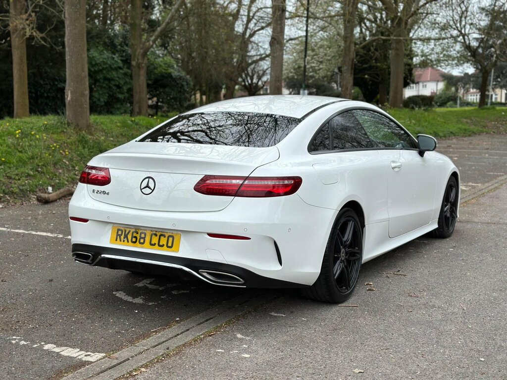 Mercedes-Benz E Class 2.0 E220d Amg Line G-tronic Euro 6 Ss RK68CCO White #4