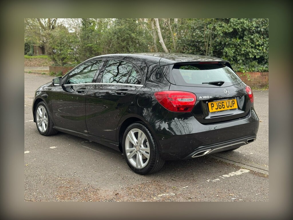 Mercedes-Benz A Class 1.5 A180d Sport Executive 7G-dct Euro 6 Ss Black #6