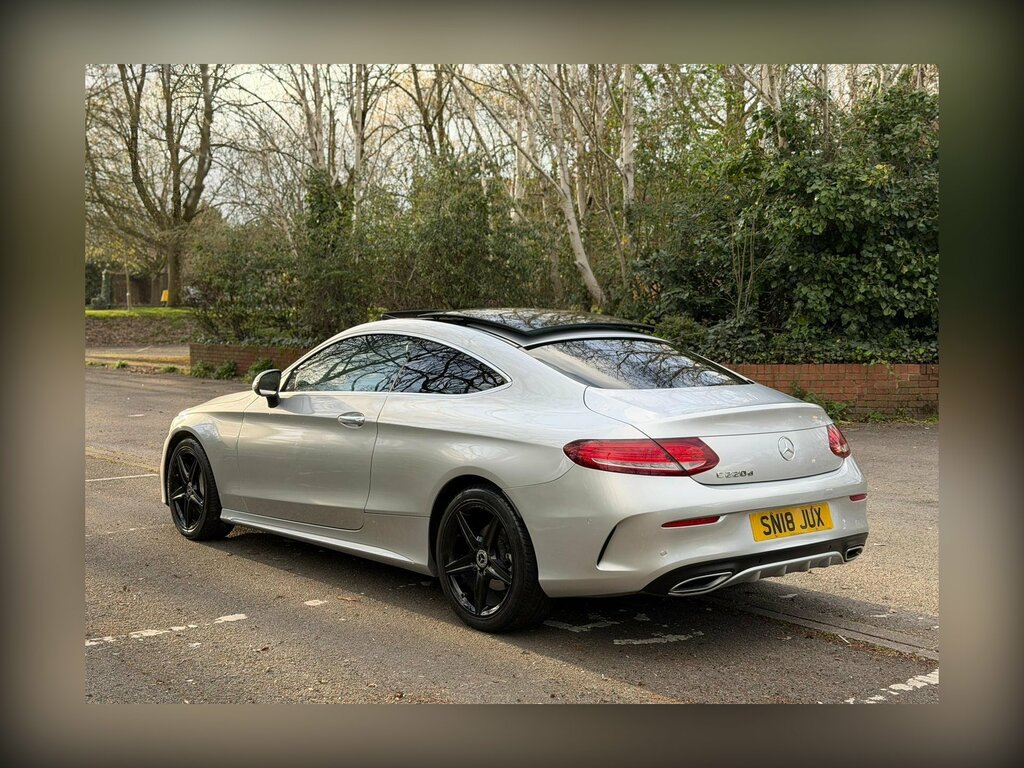 Mercedes-Benz C Class 2.1 C220d Amg Line Premium G-tronic Euro 6 Ss SN18JUX Silver #3