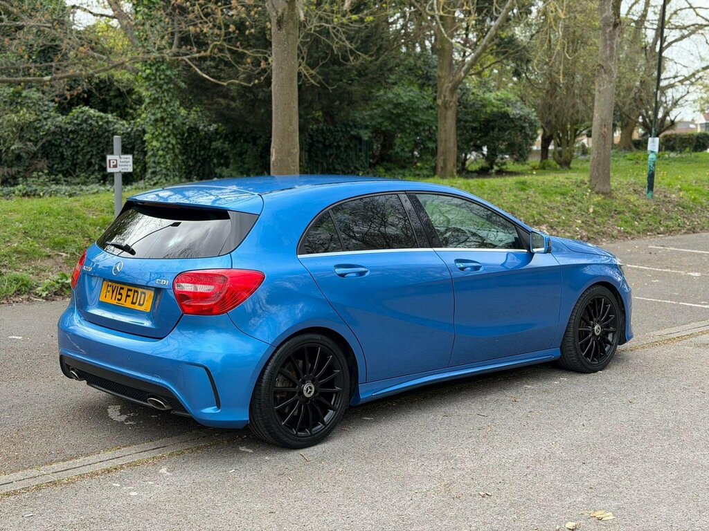 Mercedes-Benz A Class 2.1 A220 Cdi Amg Sport 7G-dct Euro 6 Ss FY15FDD Blue #3