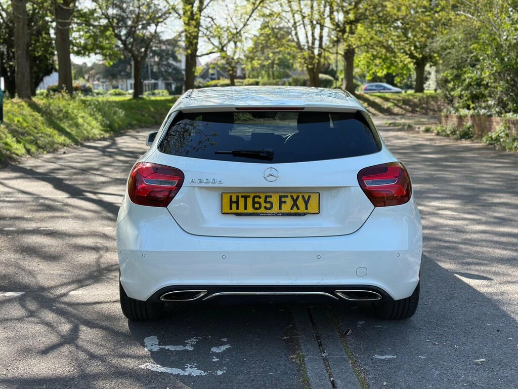 Mercedes-Benz A Class 2.1 A200d Sport Premium Euro 6 Ss White #4
