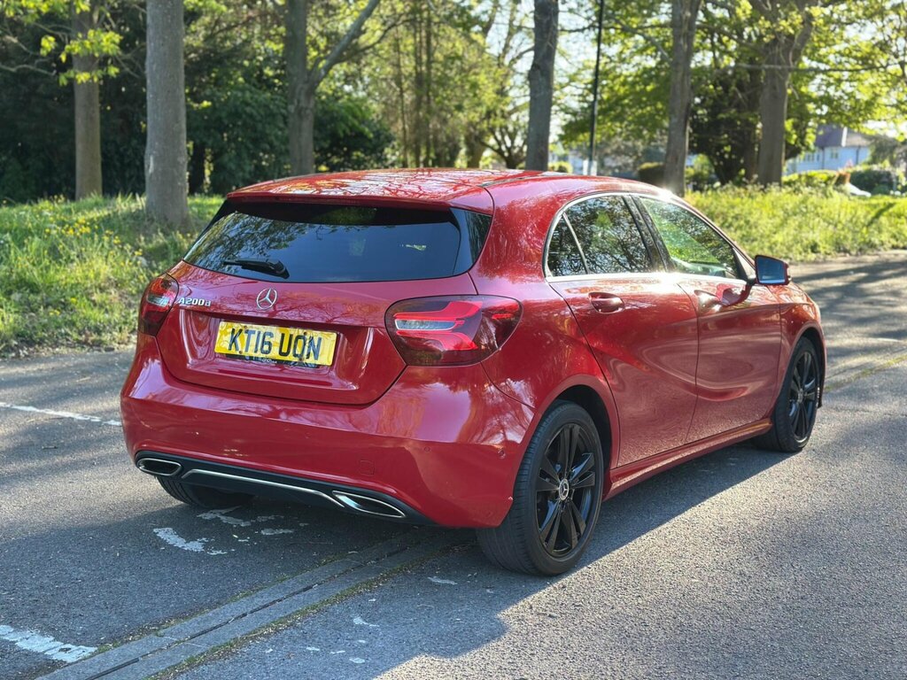 Mercedes-Benz A Class 2.1 A200d Sport Premium 7G-dct Euro 6 Ss KT16UON Red #4