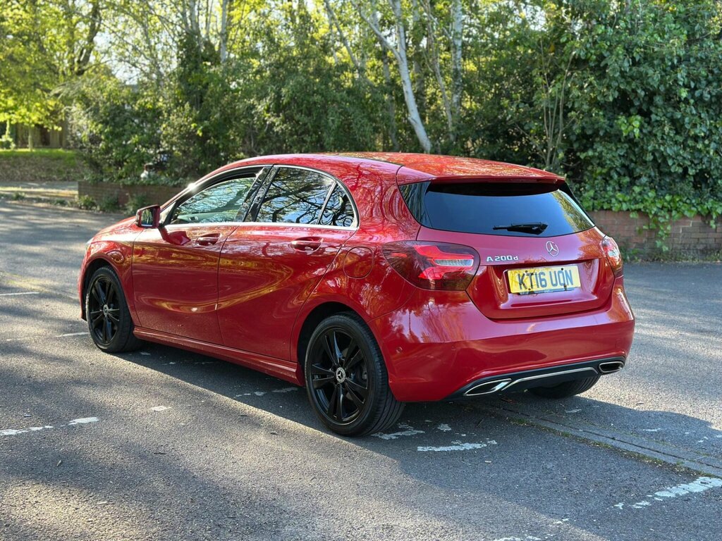 Mercedes-Benz A Class 2.1 A200d Sport Premium 7G-dct Euro 6 Ss KT16UON Red #6