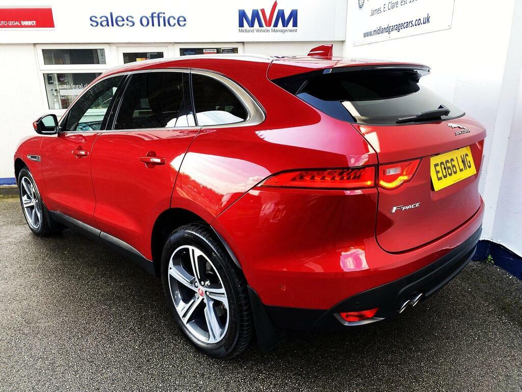 Jaguar F-Pace 2.0 D180 Portfolio Awd Euro 6 S S Red #3
