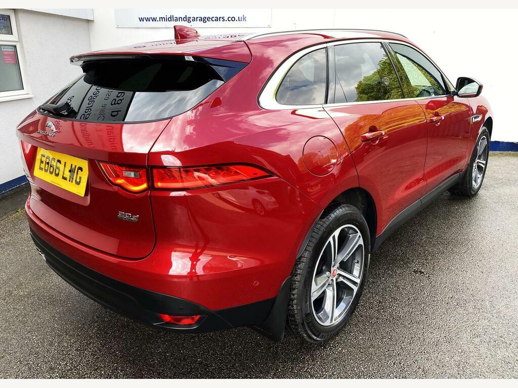 Jaguar F-Pace 2.0 D180 Portfolio Awd Euro 6 S S Red #2