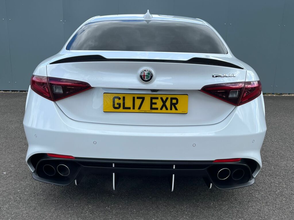 Alfa Romeo Giulia 2.9 V6 Bi-turbo Quadrifoglio Saloon Aut White #6