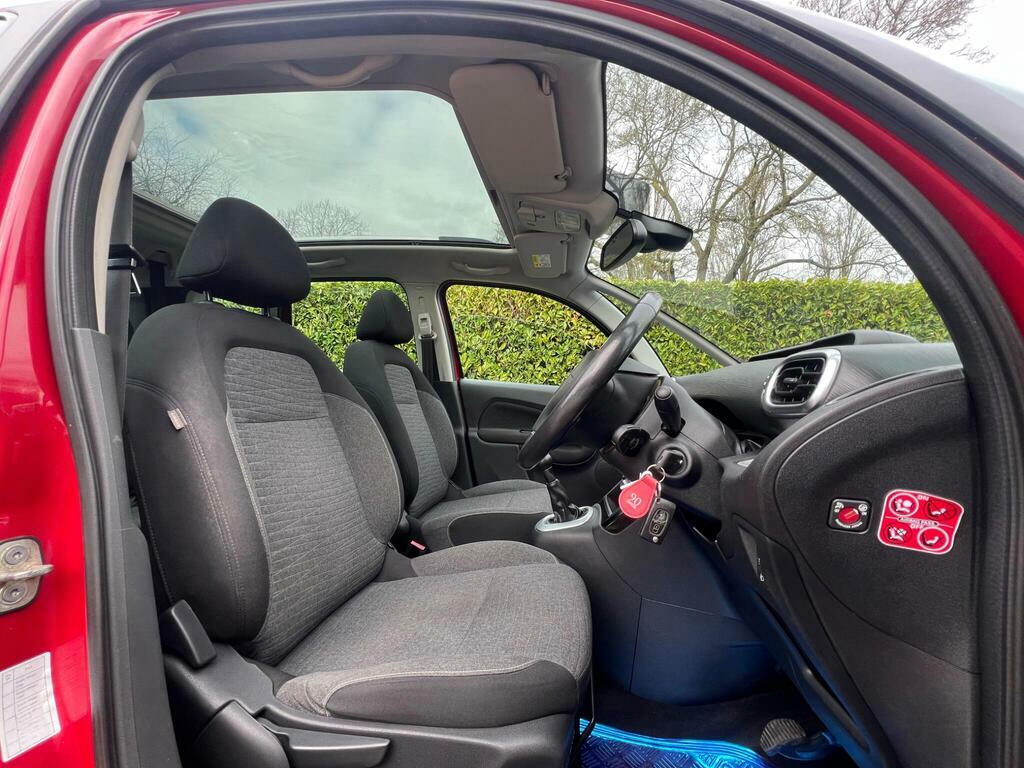 Citroen C3 Picasso 1.6 Bluehdi Platinum Euro 6 KP17MRO Red #5