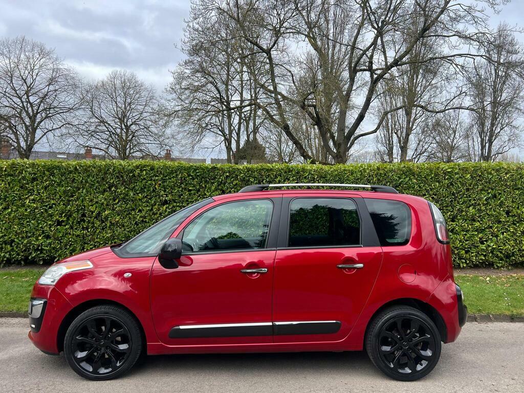 Citroen C3 Picasso 1.6 Bluehdi Platinum Euro 6 KP17MRO Red #4