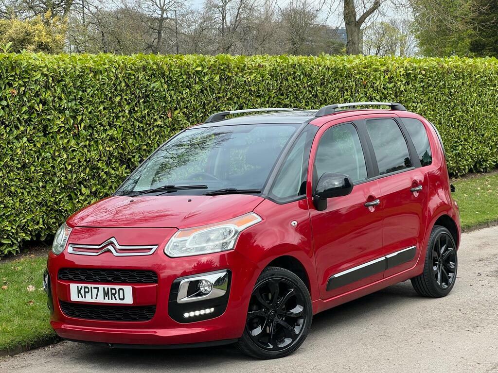 Citroen C3 Picasso 1.6 Bluehdi Platinum Euro 6 KP17MRO Red #2