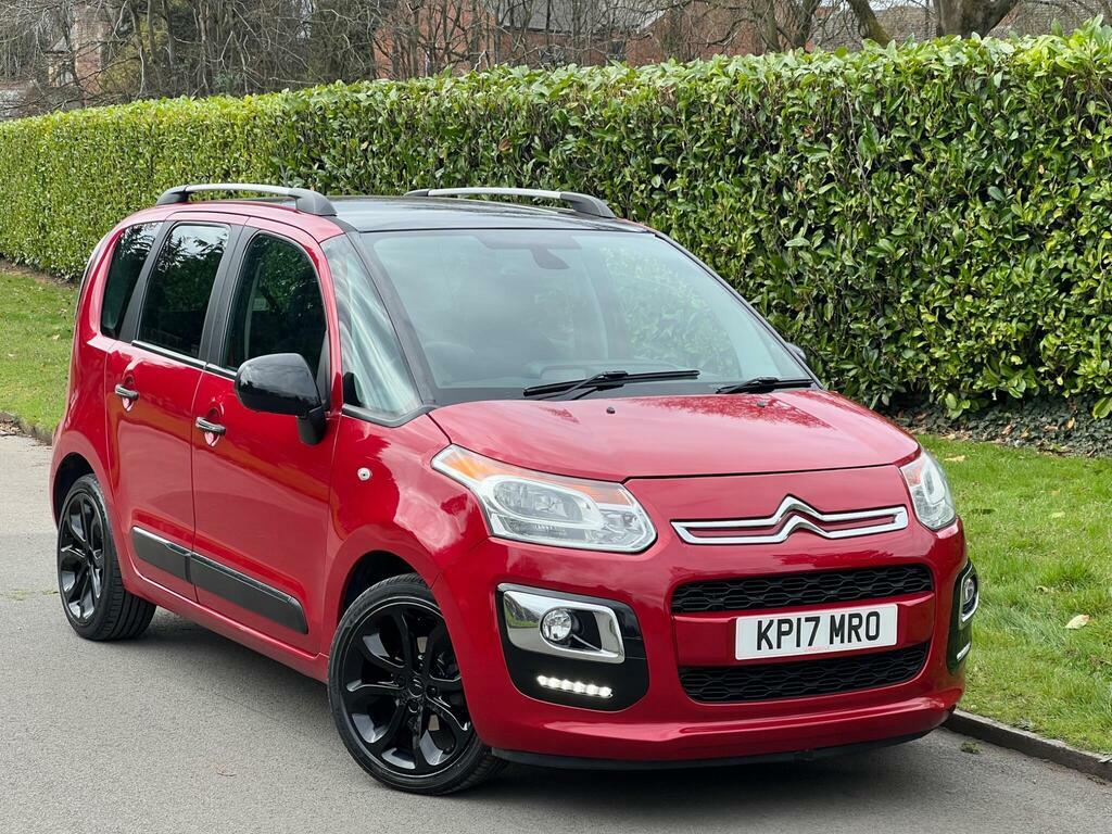 Citroen C3 Picasso 1.6 Bluehdi Platinum Euro 6 Red