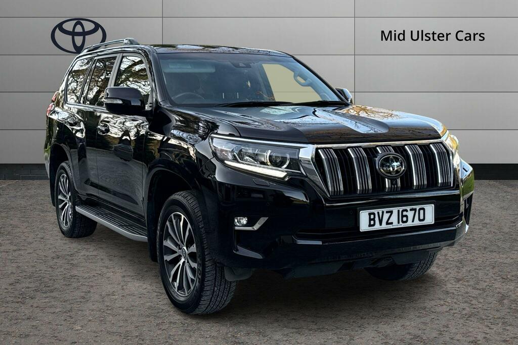 Toyota Land Cruiser 2.8 D-4d 204 Invincible 7 Seats Black