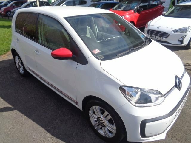 Volkswagen Up 1.0 Up Beats Hatchback Euro 6 PL67EXN White #2