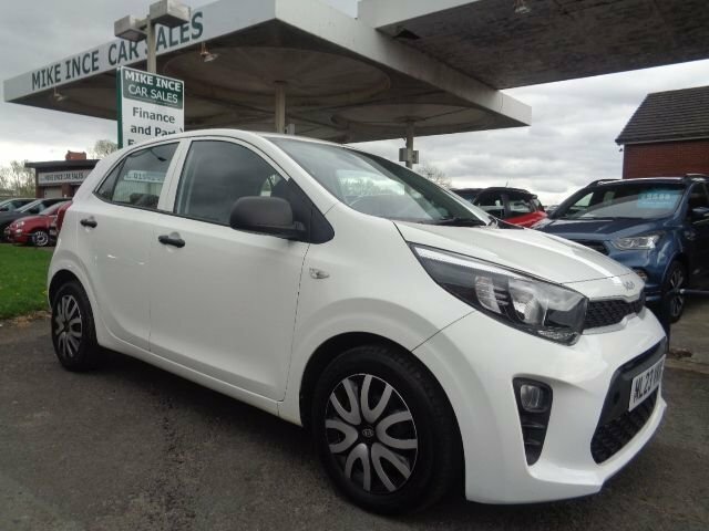 Kia Picanto 1.0 Dpi 1 Hatchback Euro 6 S S White