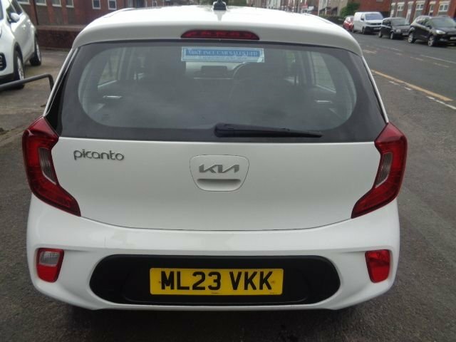 Kia Picanto 1.0 Dpi 1 Hatchback Euro 6 S S ML23VKK White #6