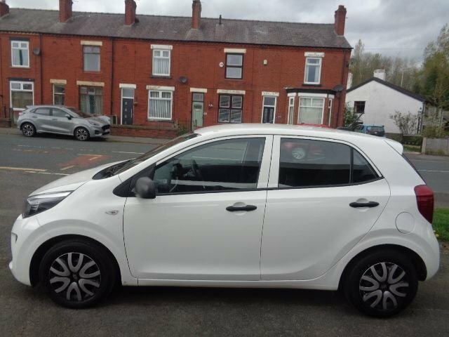 Kia Picanto 1.0 Dpi 1 Hatchback Euro 6 S S ML23VKK White #4