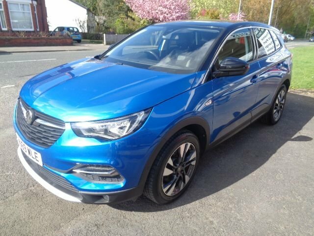 Vauxhall Grandland X 1.5 Turbo D Blueinjection Sport Nav Suv NU69WLE Blue #4