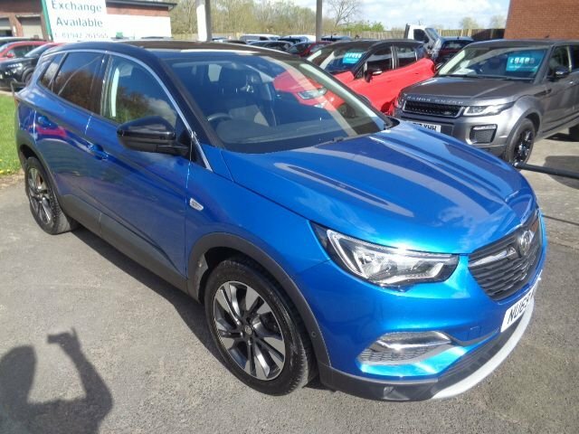 Vauxhall Grandland X 1.5 Turbo D Blueinjection Sport Nav Suv NU69WLE Blue #2