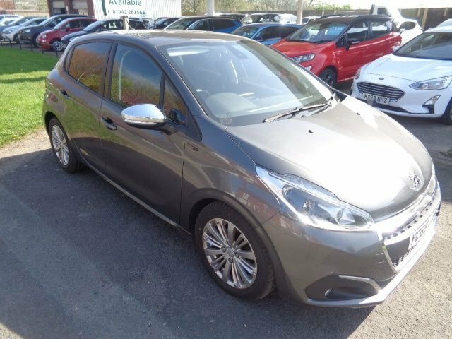 Peugeot 208 1.2 Puretech Signature Hatchback YC69JXR Grey #2