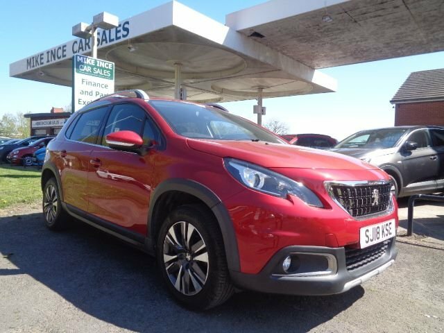 Peugeot 2008 1.2 Puretech Allure Suv Euro 6 Red
