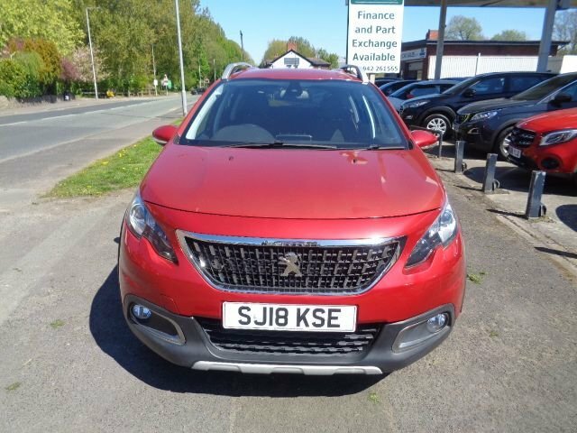 Peugeot 2008 1.2 Puretech Allure Suv Euro 6 Red #3
