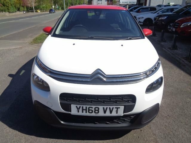 Citroen C3 1.2 Puretech Feel Hatchback Euro YH68VVT White #3