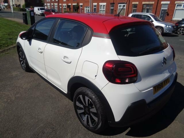 Citroen C3 1.2 Puretech Feel Hatchback Euro YH68VVT White #6