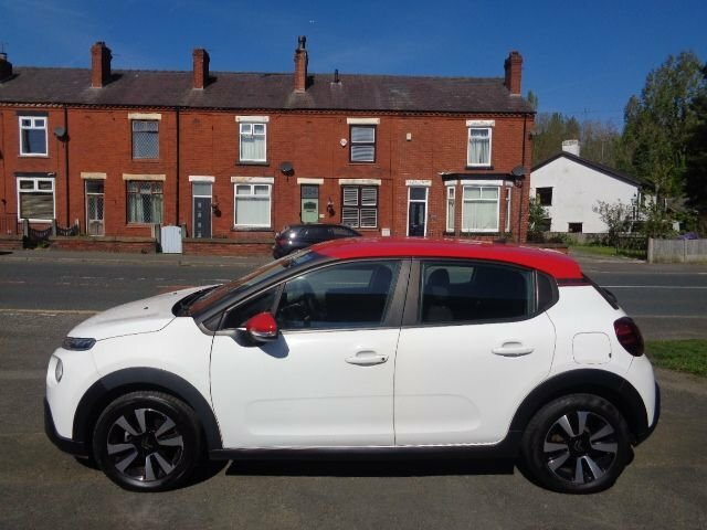 Citroen C3 1.2 Puretech Feel Hatchback Euro YH68VVT White #5
