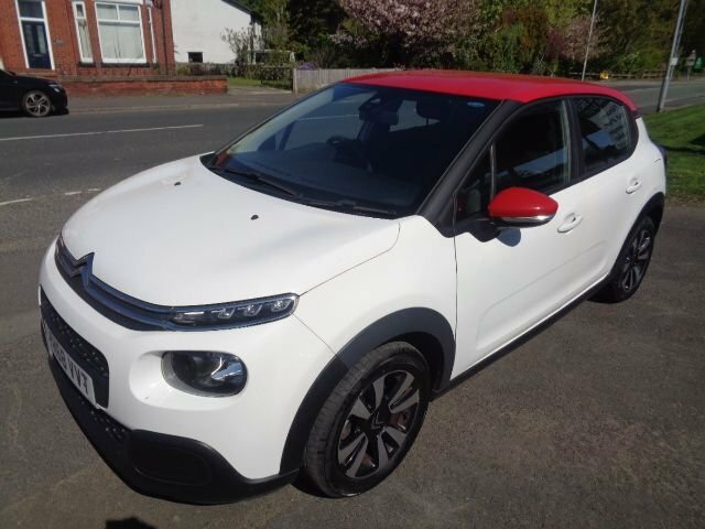 Citroen C3 1.2 Puretech Feel Hatchback Euro YH68VVT White #4