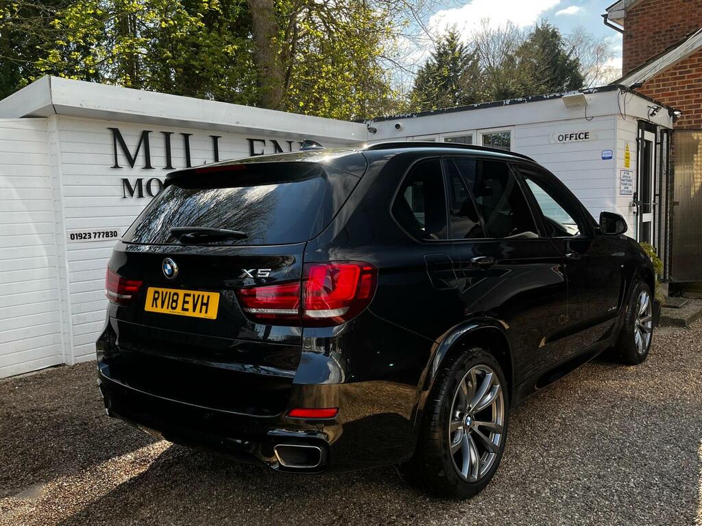 BMW X5 Suv 3.0 40D M Sport Xdrive Euro 6 Ss RV18EVH Black #3