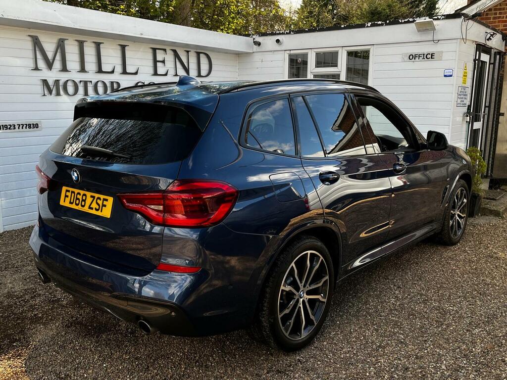 BMW X3 Suv 3.0 30D M Sport Xdrive Euro 6 Ss FD68ZSF Blue #3