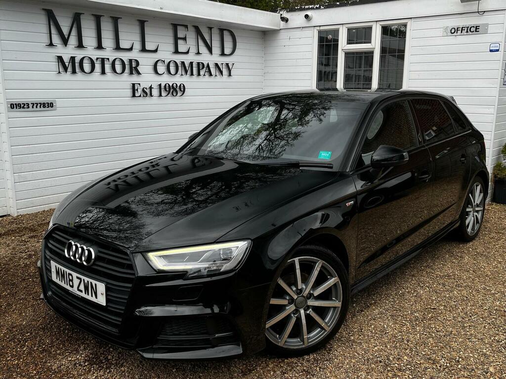 Audi A3 Hatchback 1.5 Tfsi Cod Black Edition Sportback S T Black
