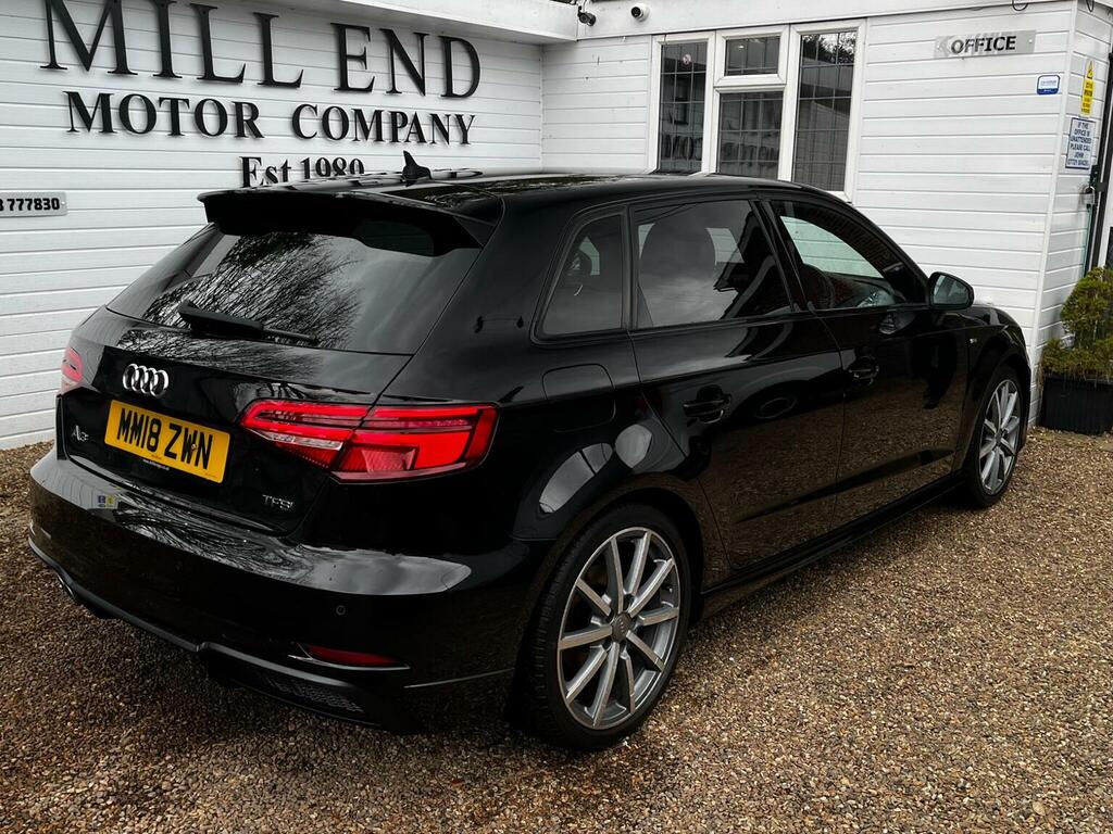 Audi A3 Hatchback 1.5 Tfsi Cod Black Edition Sportback S T MM18ZWN Black #3