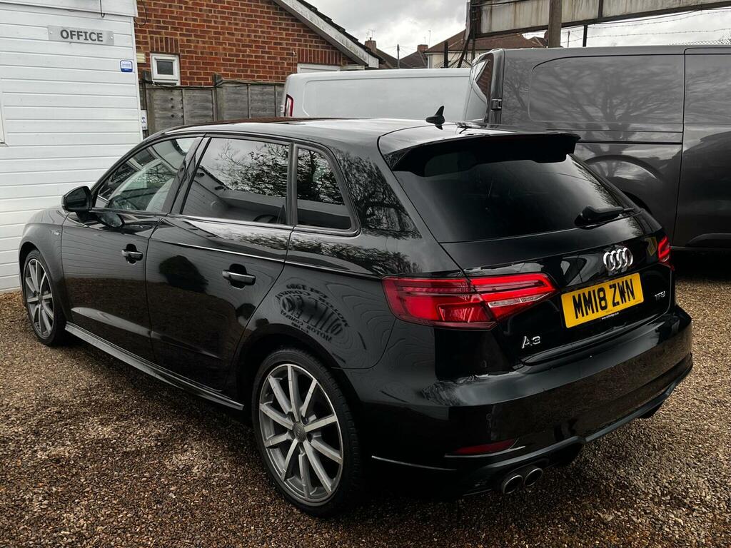 Audi A3 Hatchback 1.5 Tfsi Cod Black Edition Sportback S T MM18ZWN Black #5
