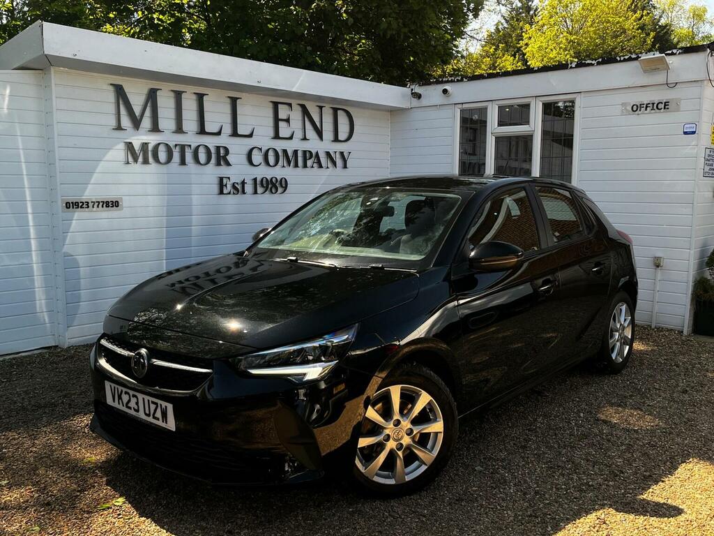 Vauxhall Corsa Hatchback 1.2 Turbo Design Euro 6 Ss 2023 Black