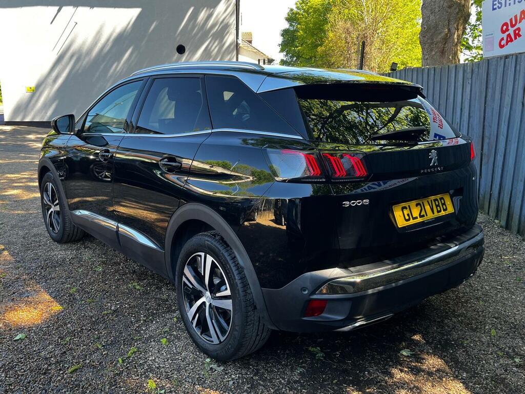 Peugeot 3008 Suv 1.2 Puretech Gt Eat Euro 6 Ss 202121 GL21VBB Black #4