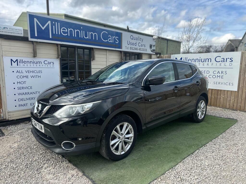 Nissan Qashqai 1.5 Dci Acenta Premium 2Wd Euro 5 S S FL64TUW Black #3