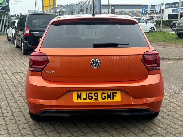 Volkswagen Polo Tsi Gpf Se Hatchback MJ69GMF Orange #5