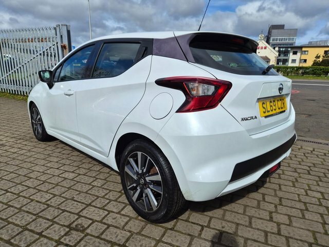 Nissan Micra Dci Acenta Hatchback SL69CZR White #4
