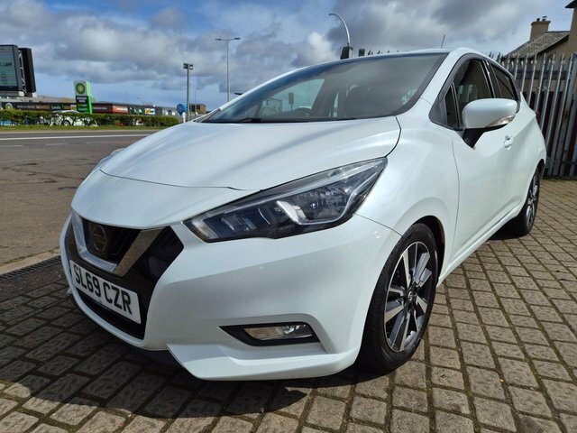 Nissan Micra Dci Acenta Hatchback SL69CZR White #3