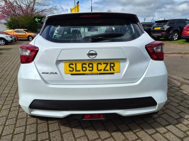 Nissan Micra Dci Acenta Hatchback SL69CZR White #5