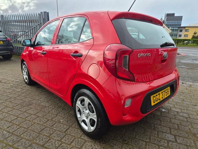 Kia Picanto 1 Hatchback GGZ3758 Red #4